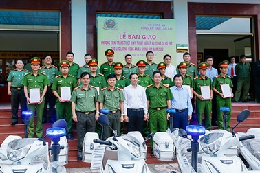 Lào Cai: 100% số xã trong tỉnh đều có công an chính quy