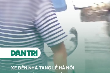 Xe đến nhà tang lễ Hà Nội không còn bị thu phí sau vụ một người bị xử phạt