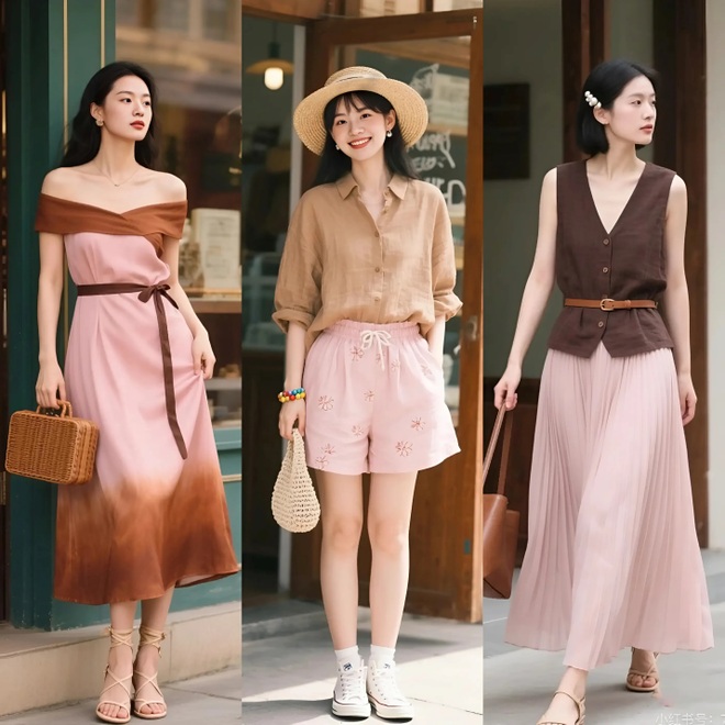Mùa hè mặc trang phục màu nâu để vừa sành điệu, vừa thanh lịch - 3 Mùa hè mặc trang phục màu nâu để vừa sành điệu, vừa thanh lịch - 3