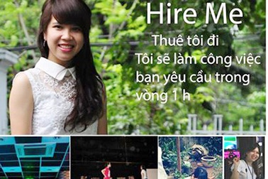 Bạn trẻ "gây sốc" khi cho thuê bản thân 200 ngàn đồng/giờ