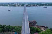 Cây cầu vượt sông dài nhất Việt Nam sau 9 năm sử dụng giờ ra sao?