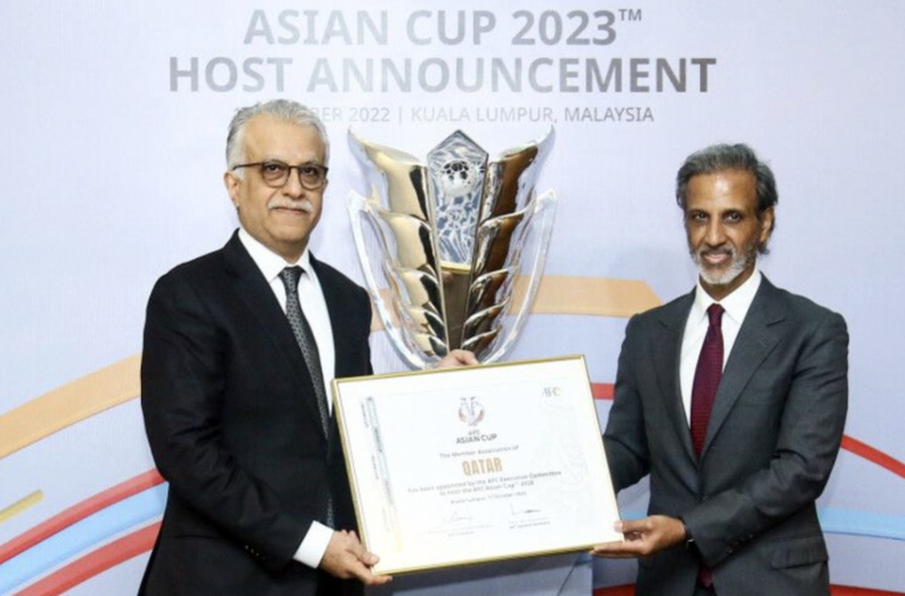 AFC công bố chủ nhà Asian Cup 2023 - 1 AFC công bố chủ nhà Asian Cup 2023 - 1