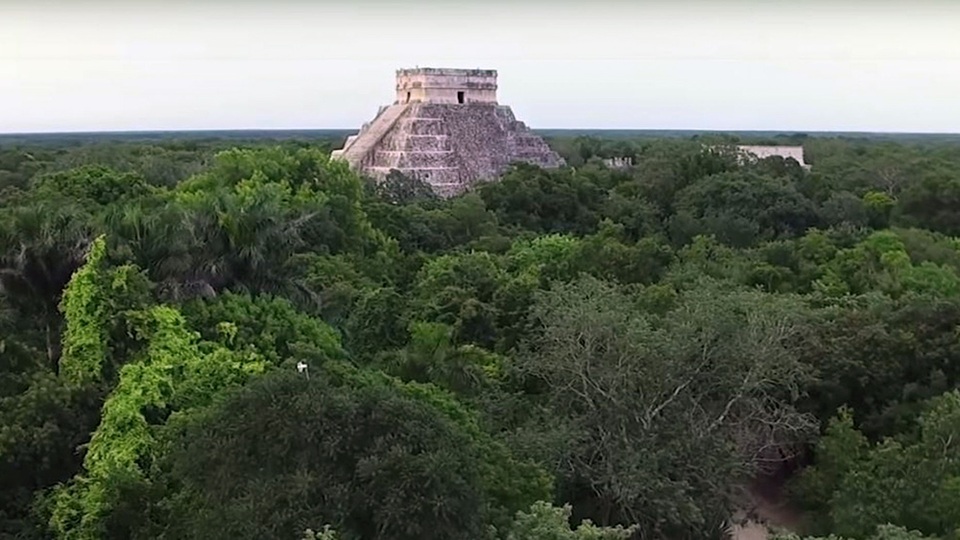 Phát hiện cung điện Maya rộng lớn ở Mexico - 1 Phát hiện cung điện Maya rộng lớn ở Mexico - 1