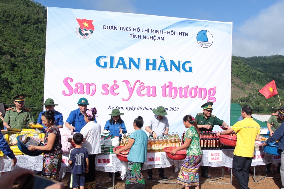 Tỉnh đoàn Nghệ An ra quân tình nguyện ở biên giới Việt - Lào - 14 Tỉnh đoàn Nghệ An ra quân tình nguyện ở biên giới Việt - Lào - 14