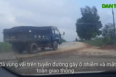 Rầm rộ cảnh khai đất trái phép.