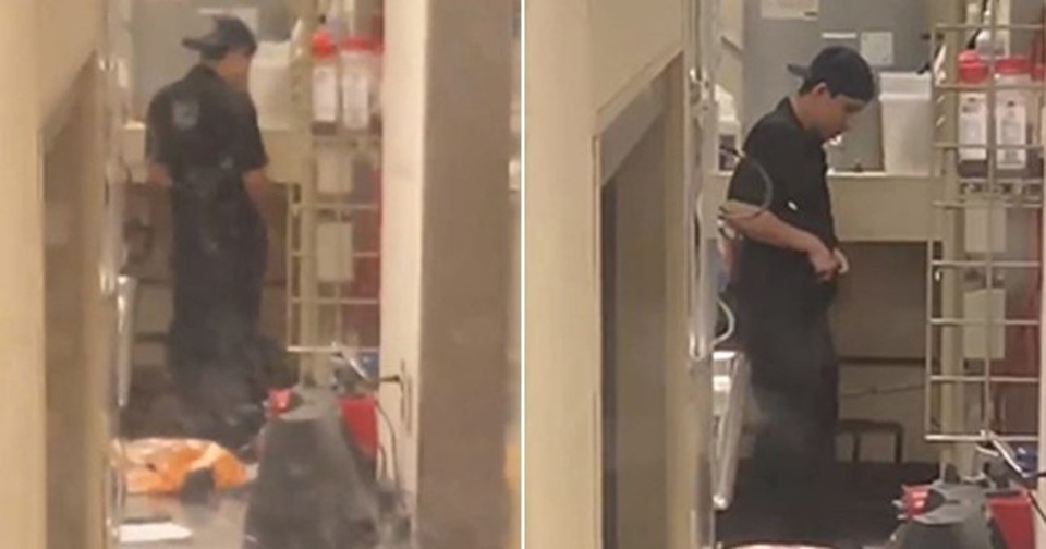 Nhân viên tiểu tiện ngay trong gian bếp, nhà hàng buộc phải đóng cửa - 1 Nhân viên tiểu tiện ngay trong gian bếp, nhà hàng buộc phải đóng cửa - 1