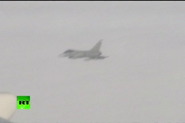 Video chiến đấu cơ NATO bám đuổi máy bay của Bộ trưởng Quốc phòng Nga