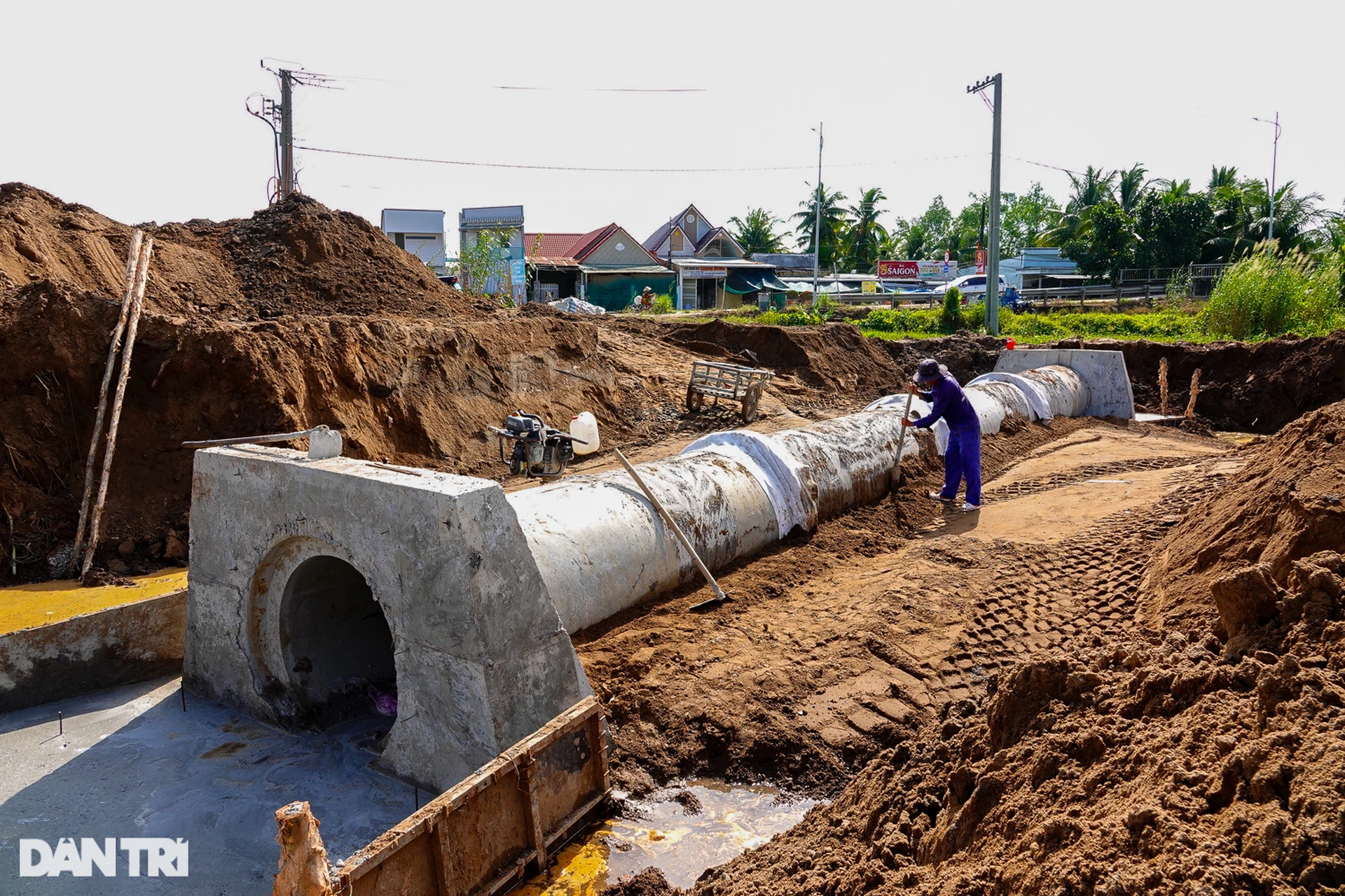 Cao tốc Mỹ Thuận - Cần Thơ chạy nước rút thi công ngày đêm - 8 Cao tốc Mỹ Thuận - Cần Thơ chạy nước rút thi công ngày đêm - 8