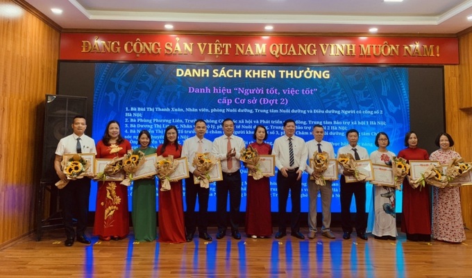 Trao  danh hiệu “Người tốt, Việc tốt” năm 2023 do Chủ tịch TP Hà Nội tặng