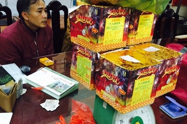 Pháo lậu lại “nóng” dịp giáp tết Nguyên Đán