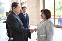 Chủ tịch Quốc hội gặp các Trưởng đoàn dự Hội nghị các Chủ tịch Quốc hội thế giới