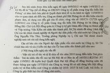 Công dân đề nghị thông tin minh bạch vụ án “Làm, sử dụng con dấu giả của tổ chức" tại Hải Phòng