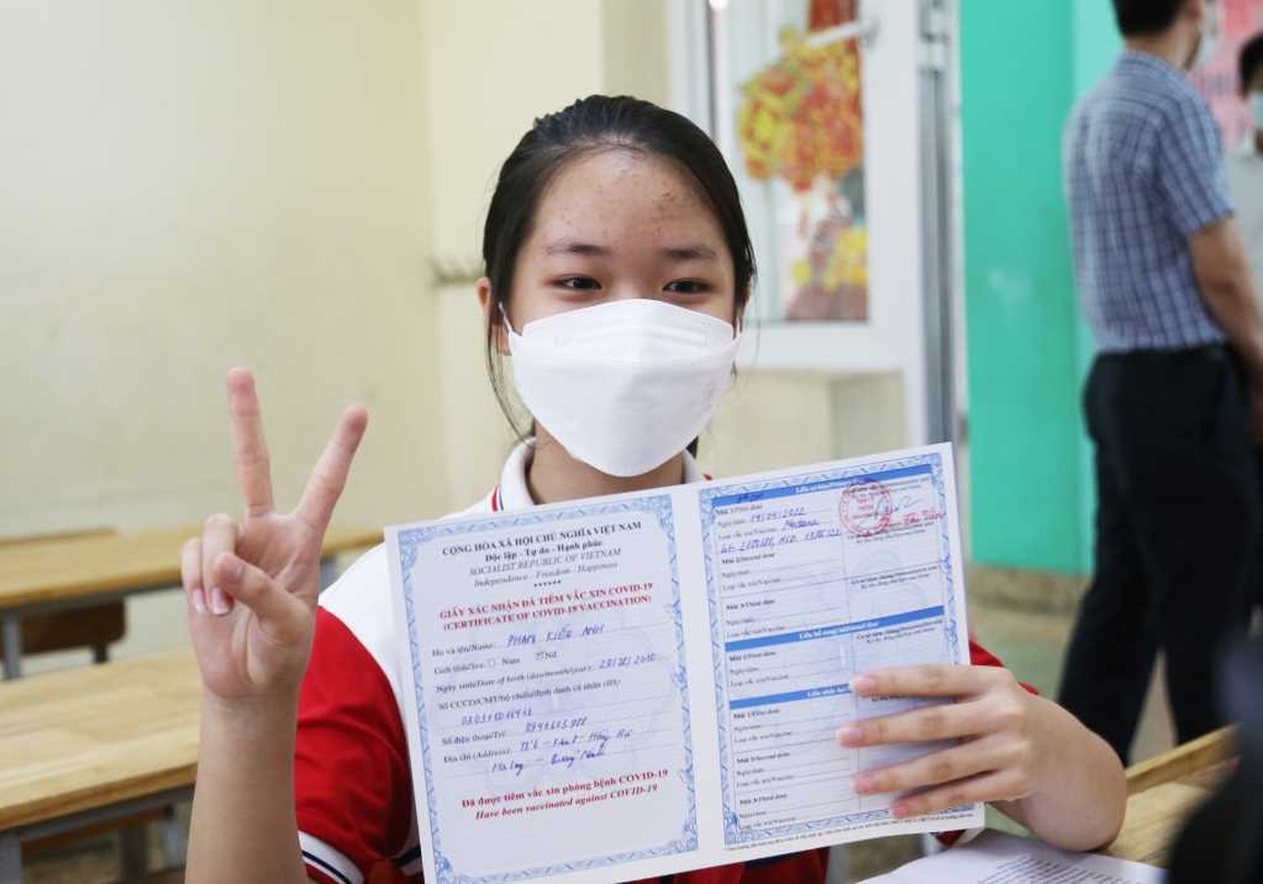 Khởi động tiêm vaccine phòng Covid - 19 cho trẻ từ 5 đến dưới 12 tuổi - 3 Khởi động tiêm vaccine phòng Covid - 19 cho trẻ từ 5 đến dưới 12 tuổi - 3