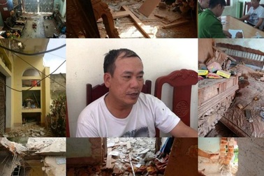 Khởi tố em trai gài mìn vào nhà anh ruột ngày mùng 5 Tết