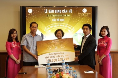 Golfer Ngô Văn Dũng chính thức nhận bàn giao căn hộ hơn 3 tỷ đồng từ GFS