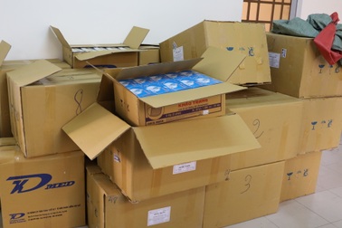 Tây Ninh: Bắt giữ 2 vụ vận chuyển trái phép khẩu trang y tế qua Campuchia