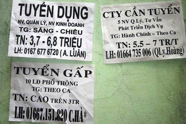 Tìm việc làm thêm, nữ sinh bị ‘cò’ quay vòng