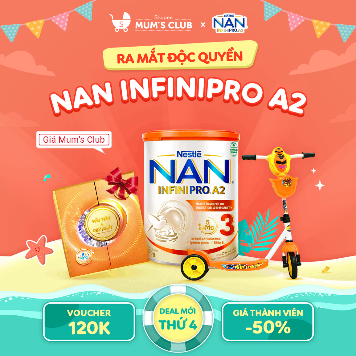 Sản phẩm dinh dưỡng công thức NAN INFINIPRO A2 3 mở rộng phân phối toàn quốc - 2 Sản phẩm dinh dưỡng công thức NAN INFINIPRO A2 3 mở rộng phân phối toàn quốc - 2