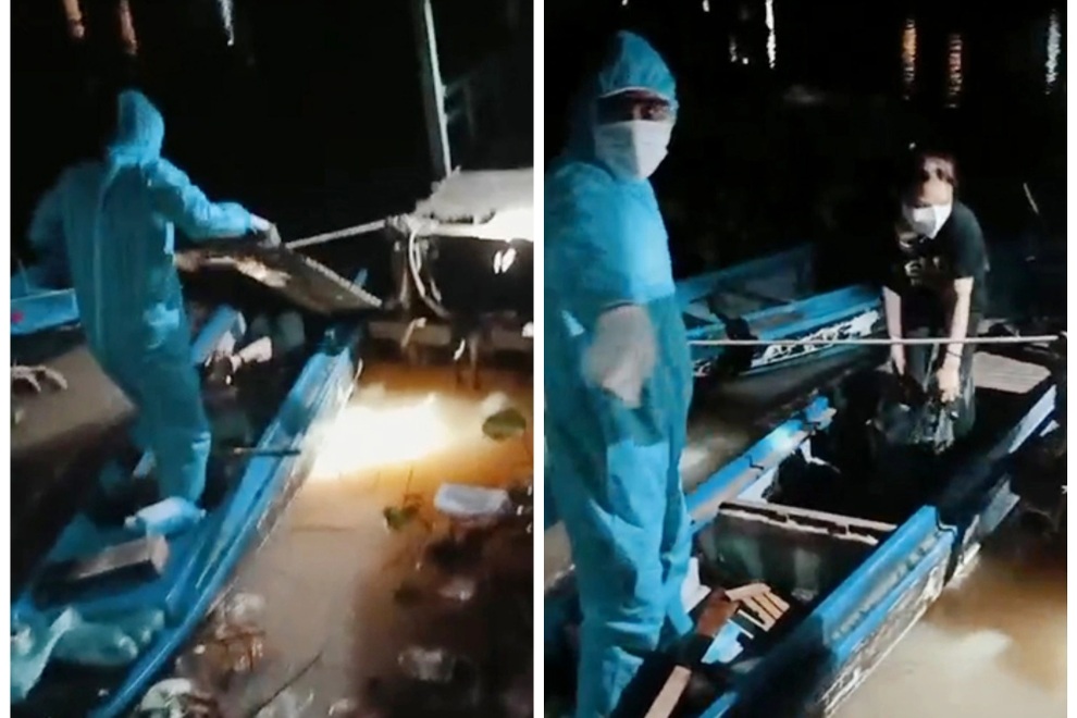 Giấu người xuất cảnh dưới khoang xuồng máy để đưa sang Campuchia - 1 Giấu người xuất cảnh dưới khoang xuồng máy để đưa sang Campuchia - 1