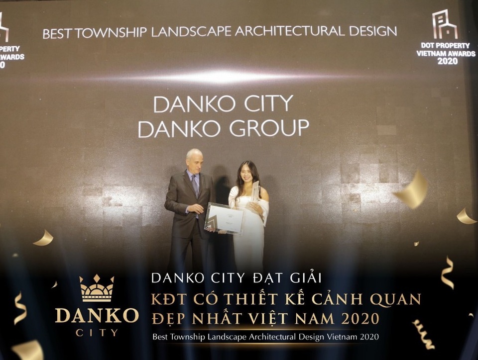 Danko City bất ngờ giành giải thưởng KĐT có thiết kế cảnh quan đẹp nhất Việt Nam - 1 Danko City bất ngờ giành giải thưởng KĐT có thiết kế cảnh quan đẹp nhất Việt Nam - 1