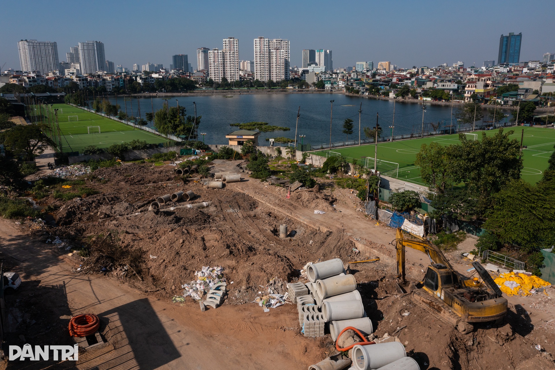 Đường Vành đai 2,5 đoạn Đầm Hồng - QL 1A lột xác, chờ ngày thông xe - 6 Đường Vành đai 2,5 đoạn Đầm Hồng - QL 1A lột xác, chờ ngày thông xe - 6