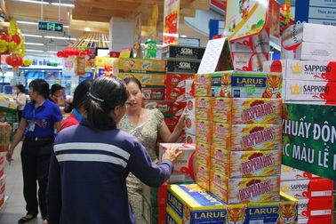 Đồ uống Tết giảm giá cực mạnh tại Co.opmart và Co.opXtra