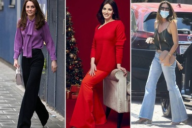 Quần vải ống loe gây sốt trở lại sau nửa thế kỷ