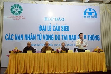 5.000 người sẽ cùng cầu siêu cho các nạn nhân tai nạn giao thông