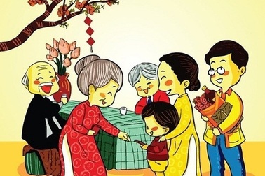 Tiêu Tết cùng con