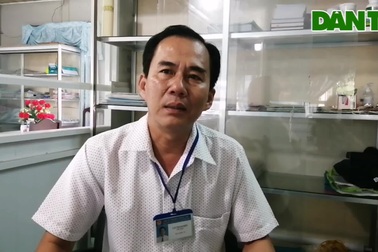 Chủ tịch Hội Chữ Thập đỏ Vĩnh Lợi nói về nhà Nhân ái của báo Dân trí.