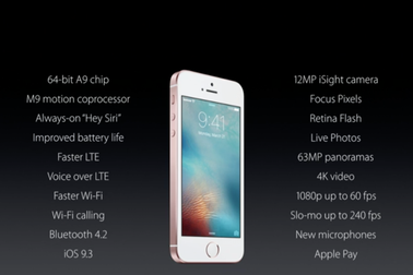 Video giới thiệu iPhone SE, hình dáng như iPhone 5S