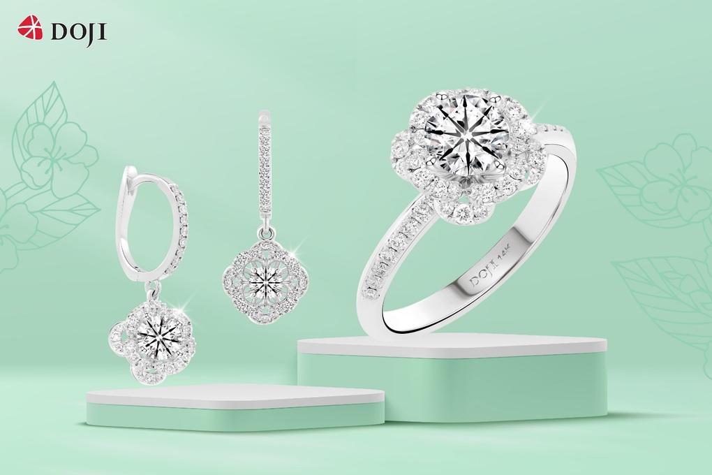 Bộ sưu tập kim cương lấy cảm hứng từ hoa nhài của DOJI - 3 Bộ sưu tập kim cương lấy cảm hứng từ hoa nhài của DOJI - 3