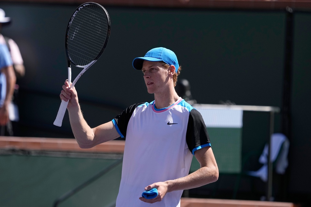 Khởi đầu tốt ở Indian Wells, Jannik Sinner nối dài mạch bất bại - 1 Khởi đầu tốt ở Indian Wells, Jannik Sinner nối dài mạch bất bại - 1