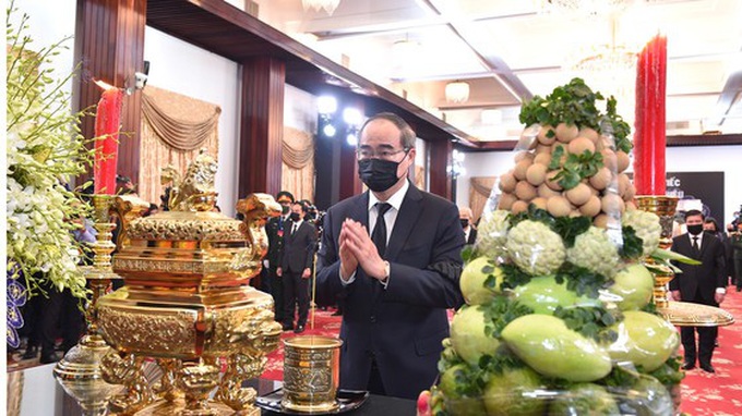 Cử hành trọng thể Quốc tang nguyên Tổng Bí thư Lê Khả Phiêu - Ảnh 29. Cử hành trọng thể Quốc tang nguyên Tổng Bí thư Lê Khả Phiêu - Ảnh 29.