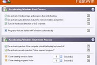 Tăng tốc khởi động và tắt máy tính