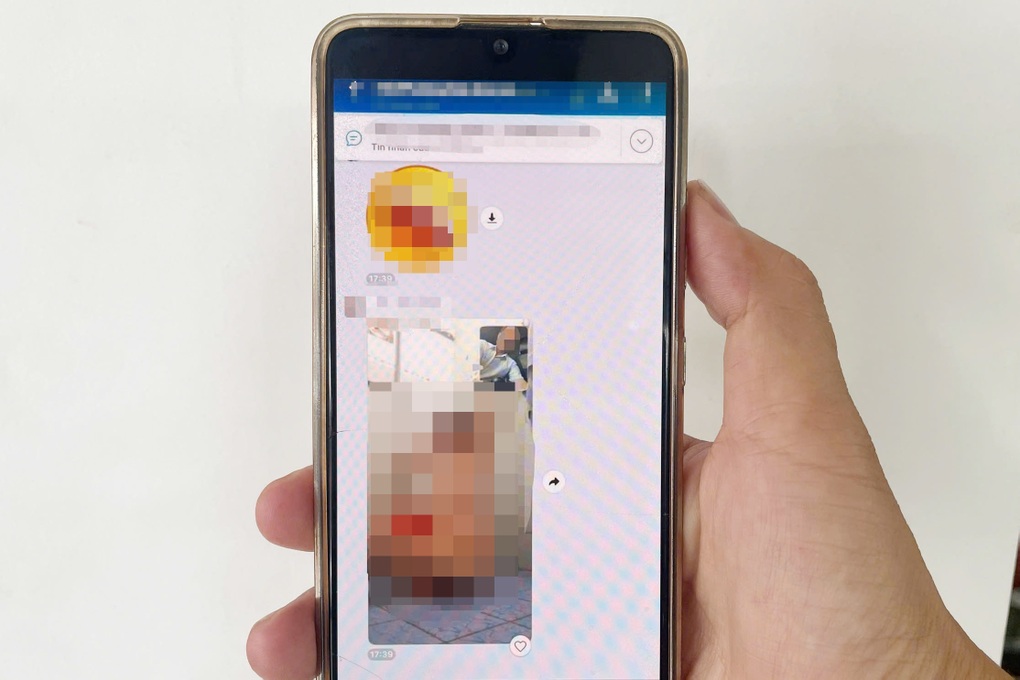 Neue Informationen über den Schulleiter, der vertrauliche Fotos an die öffentliche Gruppe der Schule sendet – 1 Thông tin mới vụ hiệu trưởng gửi ảnh nhạy cảm vào nhóm chung của trường - 1