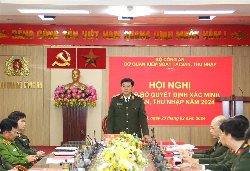 Xác minh tài sản của 8 trưởng phòng thuộc Bộ Công an - 1 Xác minh tài sản của 8 trưởng phòng thuộc Bộ Công an - 1
