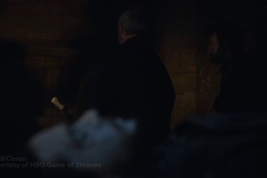 Một phân cảnh chó sói thuần dưỡng xuất hiện trong “Trò chơi vương quyền”