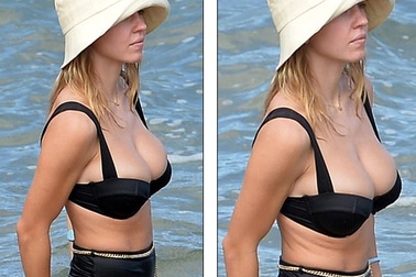 Sydney Sweeney khoe "vòng một" căng đầy