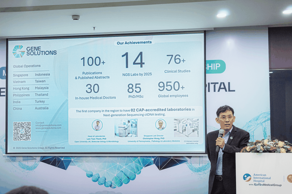 Tập đoàn y khoa Raffles và Gene Solutions ký kết hợp tác chiến lược - 2 Tập đoàn y khoa Raffles và Gene Solutions ký kết hợp tác chiến lược - 2