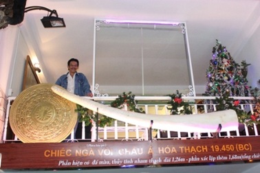 Chủ nhân ngà voi cổ hóa thạch giá 2 triệu USD