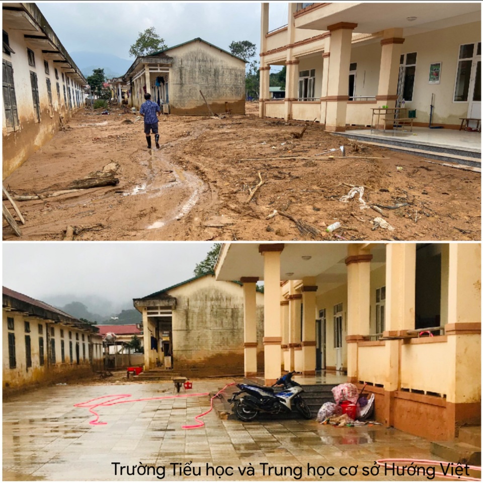 Tuổi trẻ “vực dậy” dải đất vùng biên giới bị thiệt hại nặng do mưa lũ - 2 Tuổi trẻ “vực dậy” dải đất vùng biên giới bị thiệt hại nặng do mưa lũ - 2