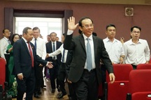 Bí thư Nguyễn Văn Nên dự Đại hội Đảng bộ Đại học Quốc gia TPHCM