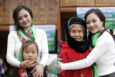 Đoàn từ thiện Minh Chánh Entertainment trao quà Tết cho người dân Hà Giang