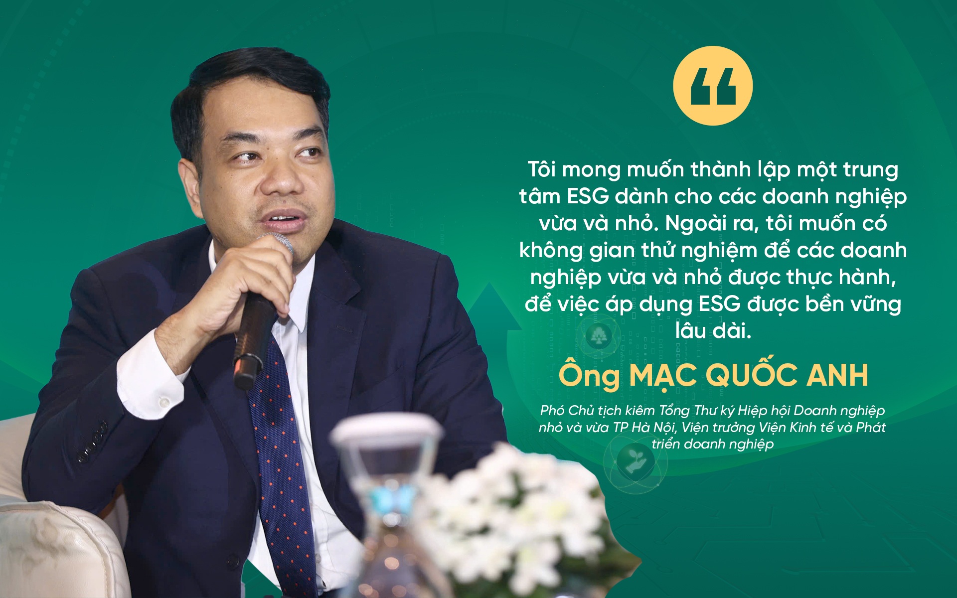 Impressive speeches at the ESG Implementation with AI workshop - 6 Những phát ngôn ấn tượng tại hội thảo Thực thi ESG bằng AI - 6