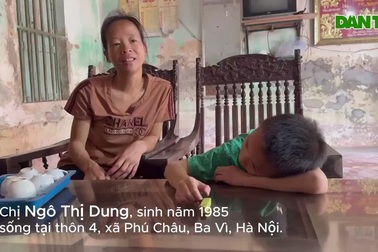 Khốn cảnh gia đình vợ ung thư, chồng "ngơ", con "khờ"