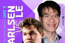 Lê Quang Liêm thua đáng tiếc trước "Vua cờ" Magnus Carlsen