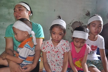 Bố đột tử, 4 con thơ ngơ ngác đi tìm