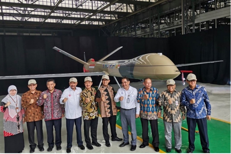 Indonesia “khoe” máy bay không người lái giữa căng thẳng với Trung Quốc gần Biển Đông - 1 Indonesia “khoe” máy bay không người lái giữa căng thẳng với Trung Quốc gần Biển Đông - 1