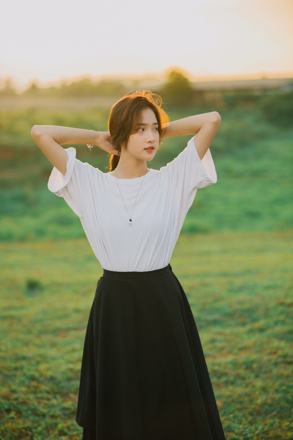 Xao xuyến với nét đẹp dung dị của nữ sinh trường Dệt may - 12 Xao xuyến với nét đẹp dung dị của nữ sinh trường Dệt may - 12